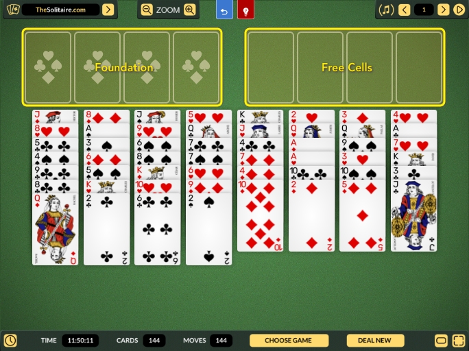 How To Play Freecell Solitaire 1