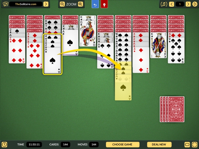 How To Play Spider Solitaire 5